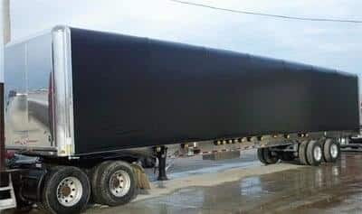 Conestoga Trucking Trailer. Conestoga Trailer hauling dry freight