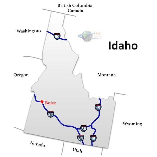 Idaho to West Virginia Freight Shipping Services