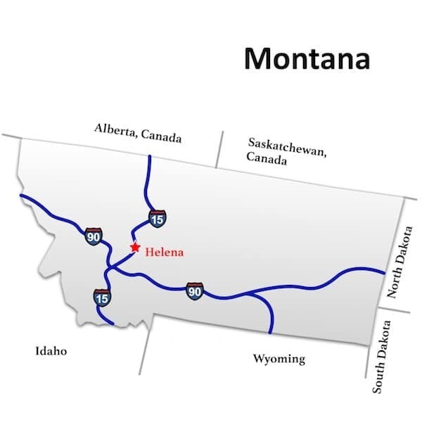 Montana to Georgia Freight Trucking Rates