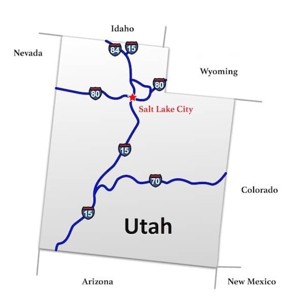 Utah to Kansas Freight Trucking Rates
