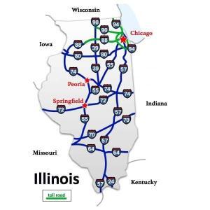  Illinois to California Freight Shipping Quotes and Trucking Rates