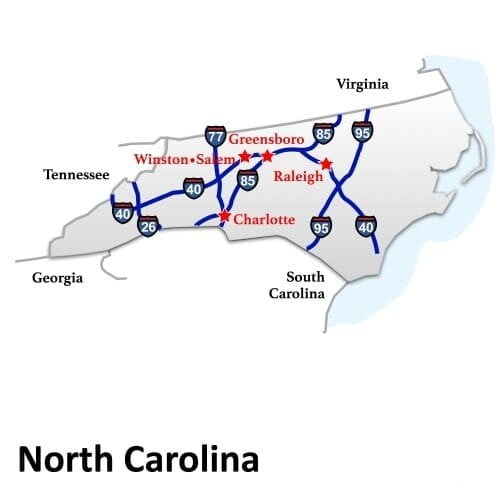 North Carolina to Wyoming Trucking Rates