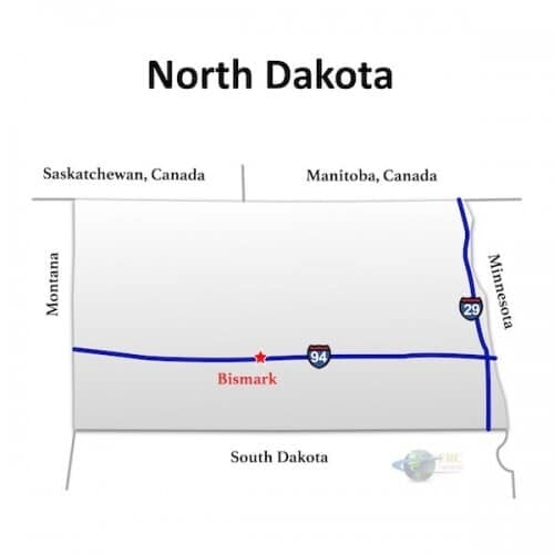 Georgia to North Dakota Trucking Rates