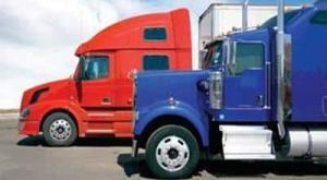 Power only trailers are shown in blue and red colors which help in towing trailers