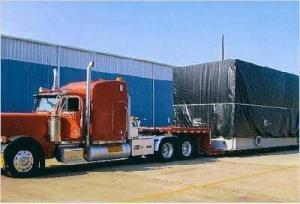 One of the best flatbed trucks shown in an image for its capacity to carry different over dimensional of goods