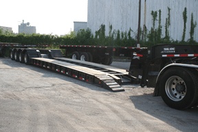 Lowboy Trailer Dimensions Chart